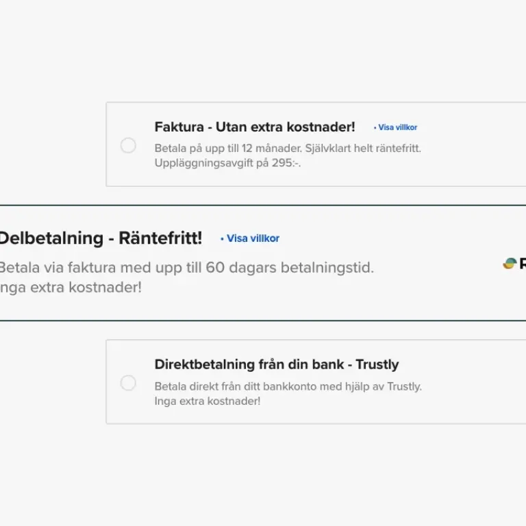 Delbetalning resurs